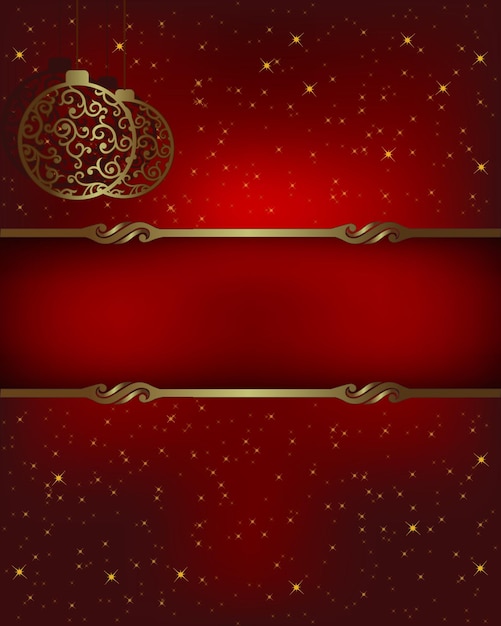 Abstract Christmas design