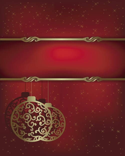 Abstract Christmas design