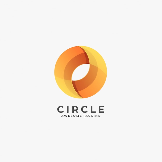 Abstract Circle Color Illustration   Logo.