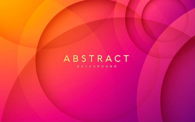 Abstract circle gradient background