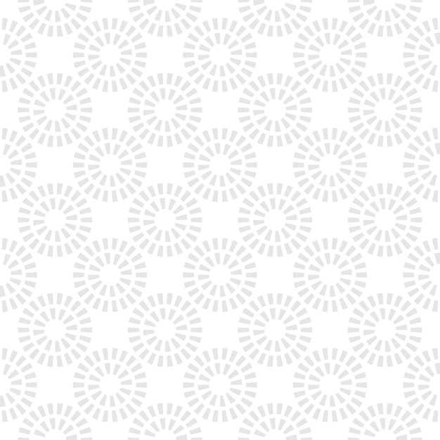 Abstract circle repeat seamless pattern