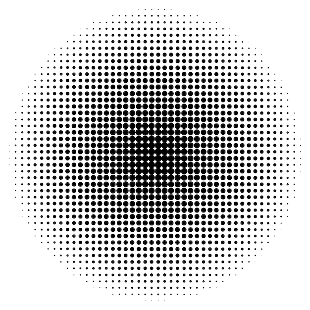 abstract circle shape pattern halftone background