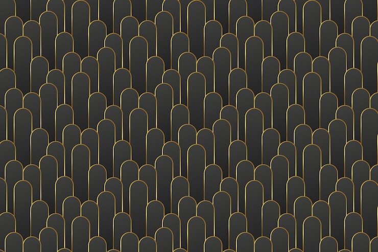 Vector abstract circles geometric seamless pattern template textured deco background wallpaper design