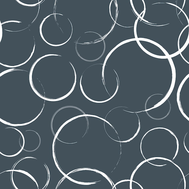 Abstract Circles Seamless Pattern