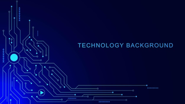 Abstract circuit board technology Modern digital connect computer high technology concept design