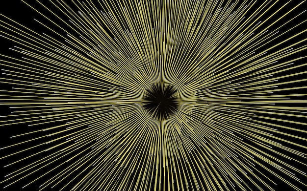 Vector abstract circular geometric background starburst dynamic centric motion pattern