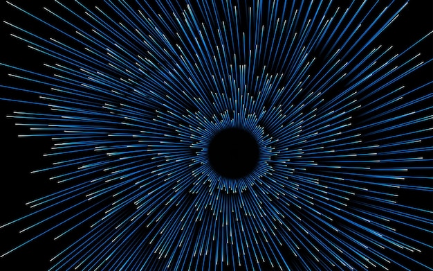 Vector abstract circular geometric background starburst dynamic centric motion pattern