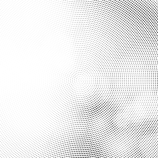 Vector abstract circular halftone design background