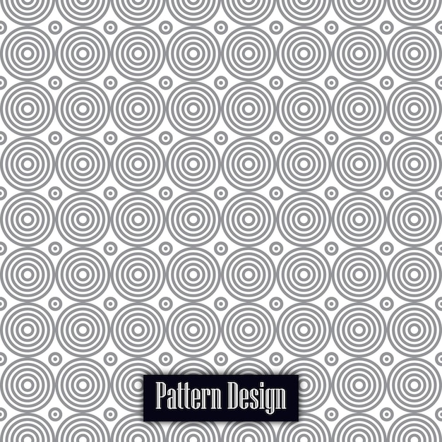 Abstract circular seamless Pattern Background