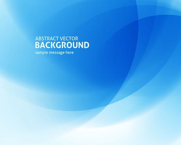 Vector abstract clean blue light lines modern background