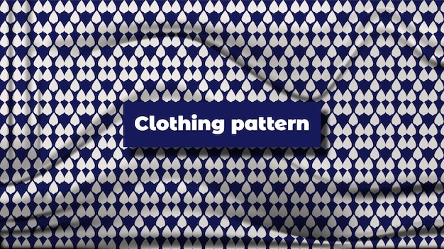 Abstract clothing background pattern