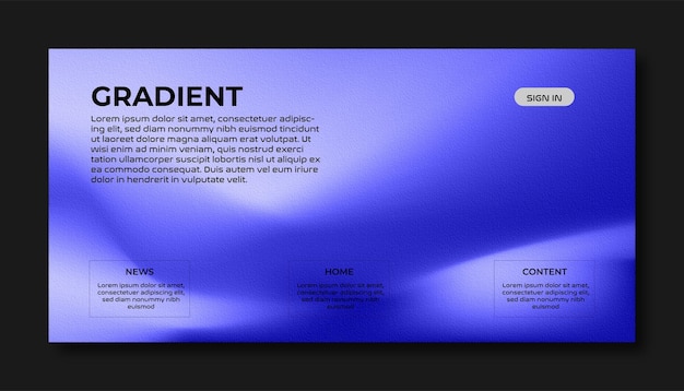 abstract color gradient modern blurred background and film grain texture template with an elegant