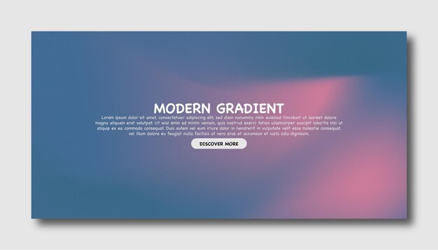 Vector abstract color gradient modern blurred background and film grain texture template with an elegant