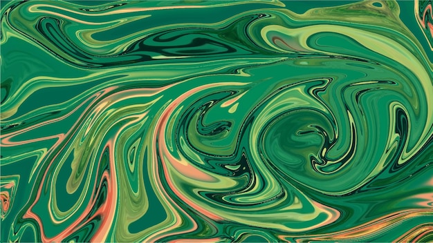 추상적인 색 혼합 그림 다채로운 액체 배경