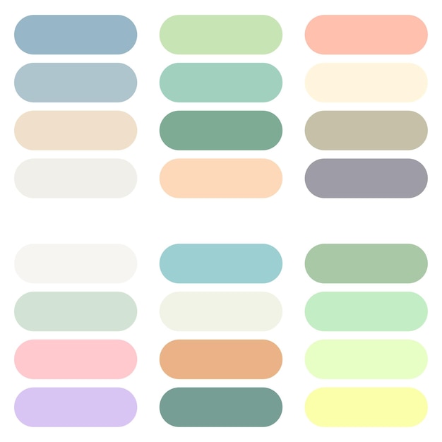 Abstract color palette guide RGB color Color chart Color swatch