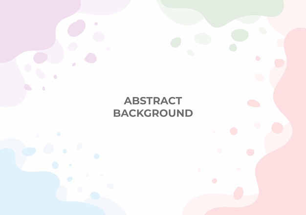 abstract color pastel hand drawn background template