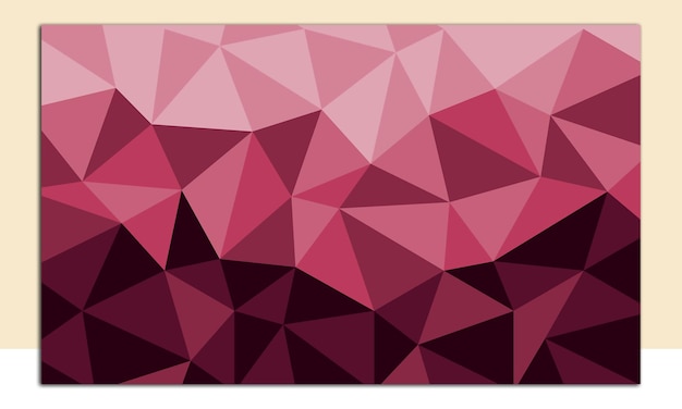 Abstract color polygon background design abstract geometric