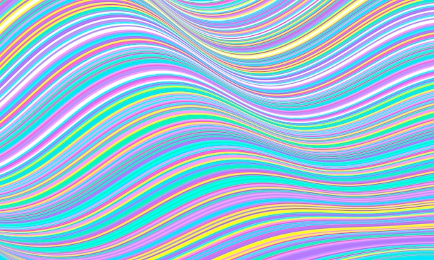 Abstract Color Stripes Fluid Wave background