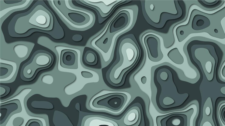 Vector abstract color topography map background