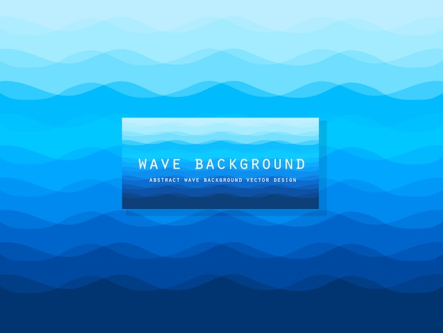 Abstract color waves background for design