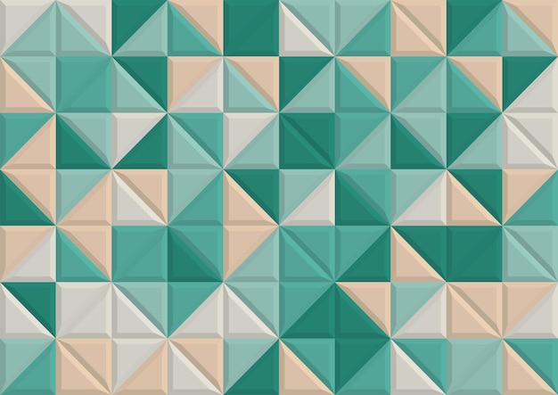 абстрактный красочный 3d геометрический блок узор фона дизайн