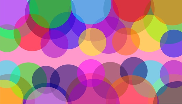 abstract colorful background bubble