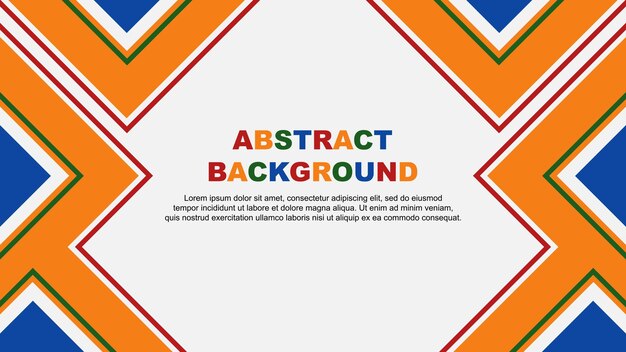 Abstract Colorful Background Design Template Banner Wallpaper Vector Illustration Colorful Rainbow Vector