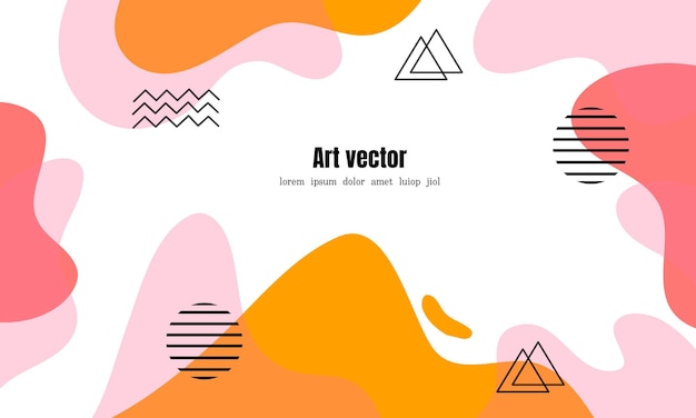 abstract colorful background design vector