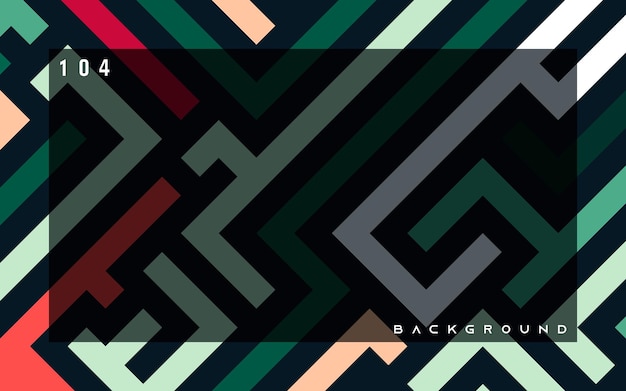 Vector abstract colorful background pixel art