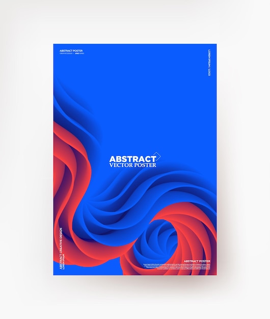 Vector abstract colorful background for posters flyers banners etc