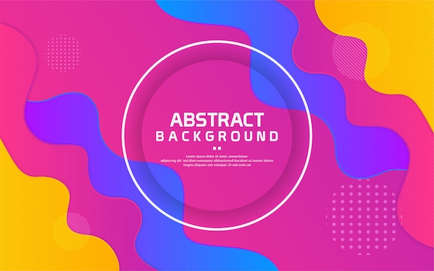 Abstract colorful background theme