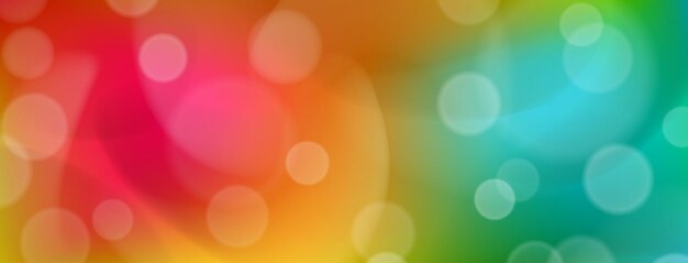 Vector abstract colorful background with bokeh effects