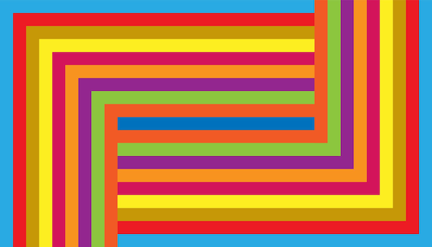 Abstract colorful background with lines and stripes