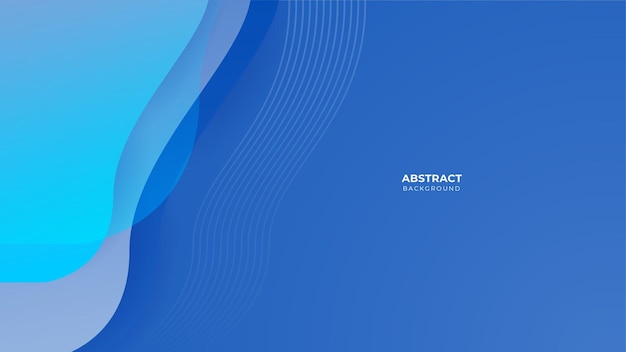 Абстрактные красочные синие формы фона презентации Градиент динамических линий фона Современный мозаичный узор красочный геометрический дизайн фона