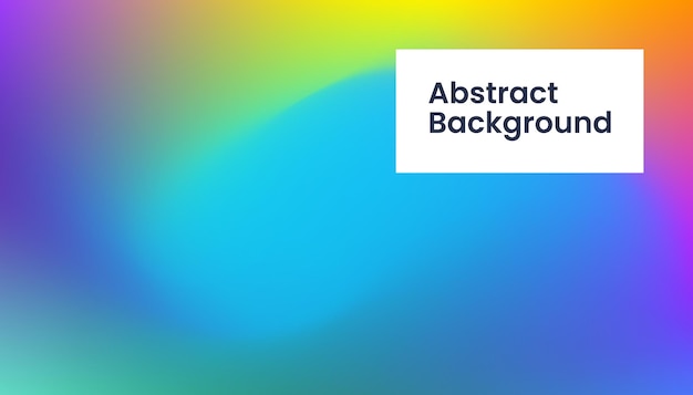 Abstract colorful blur gradient background design.