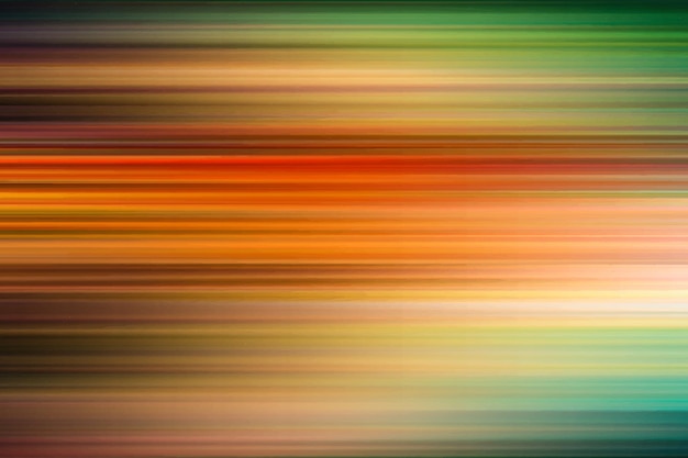 Abstract colorful blurred  glowing speed stripes background texture pattern neon light effect.