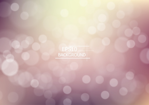 Abstract colorful bokeh blurred background 
