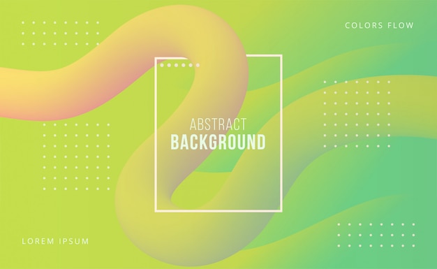 abstract colorful flow background