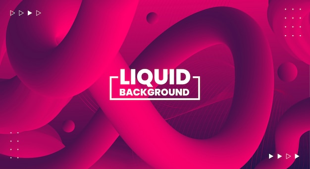 Abstract colorful fluid shapes background