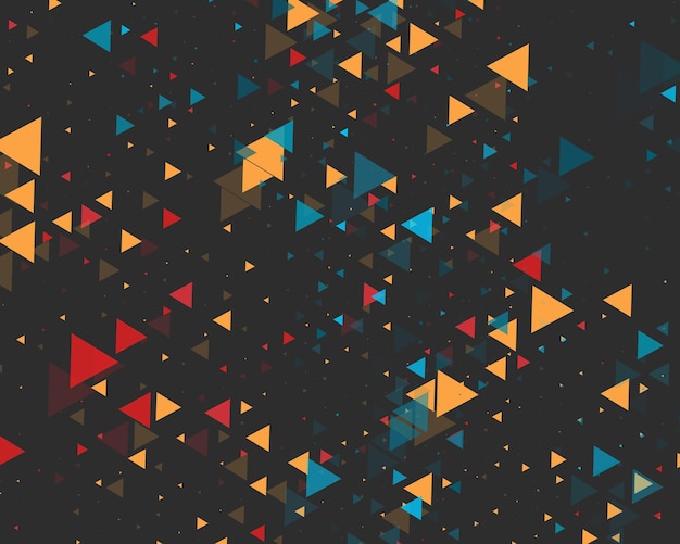 Abstract colorful  geometric shapes background