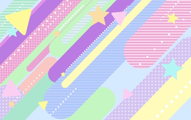 ベクトル 抽象的な色彩のある幾何学的な壁紙の背景 037