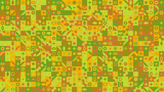 Modello di mosaico geometrico astratto colorato sfondo hd