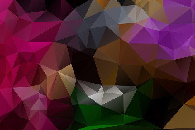 Abstract colorful geometrical triangle shapes background