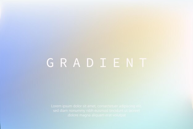 Vector abstract colorful gradient background banner v1