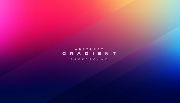 Abstract Colorful Gradient Background Design Photo