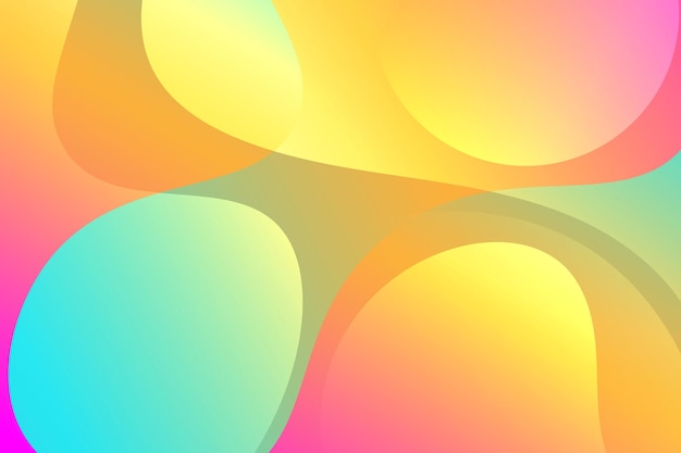 Vector abstract colorful gradient background