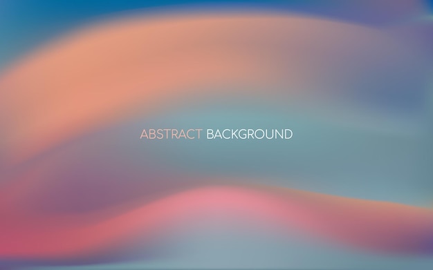 Abstract colorful gradient landscape background with text