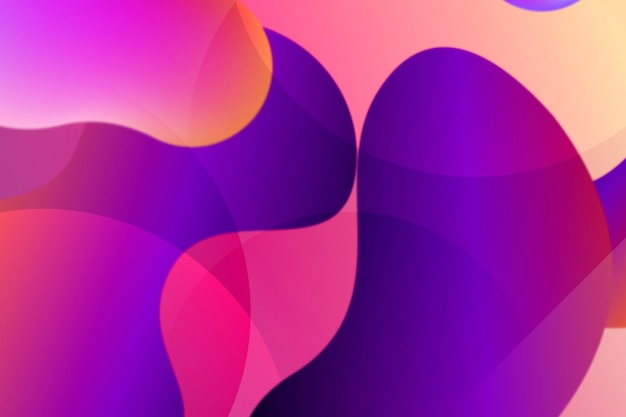 Abstract Colorful Gradient Shapes