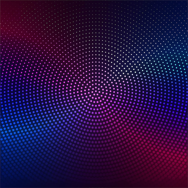 Abstract colorful halftone background