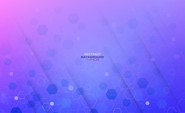 Abstract colorful hexagon background. vector illustration